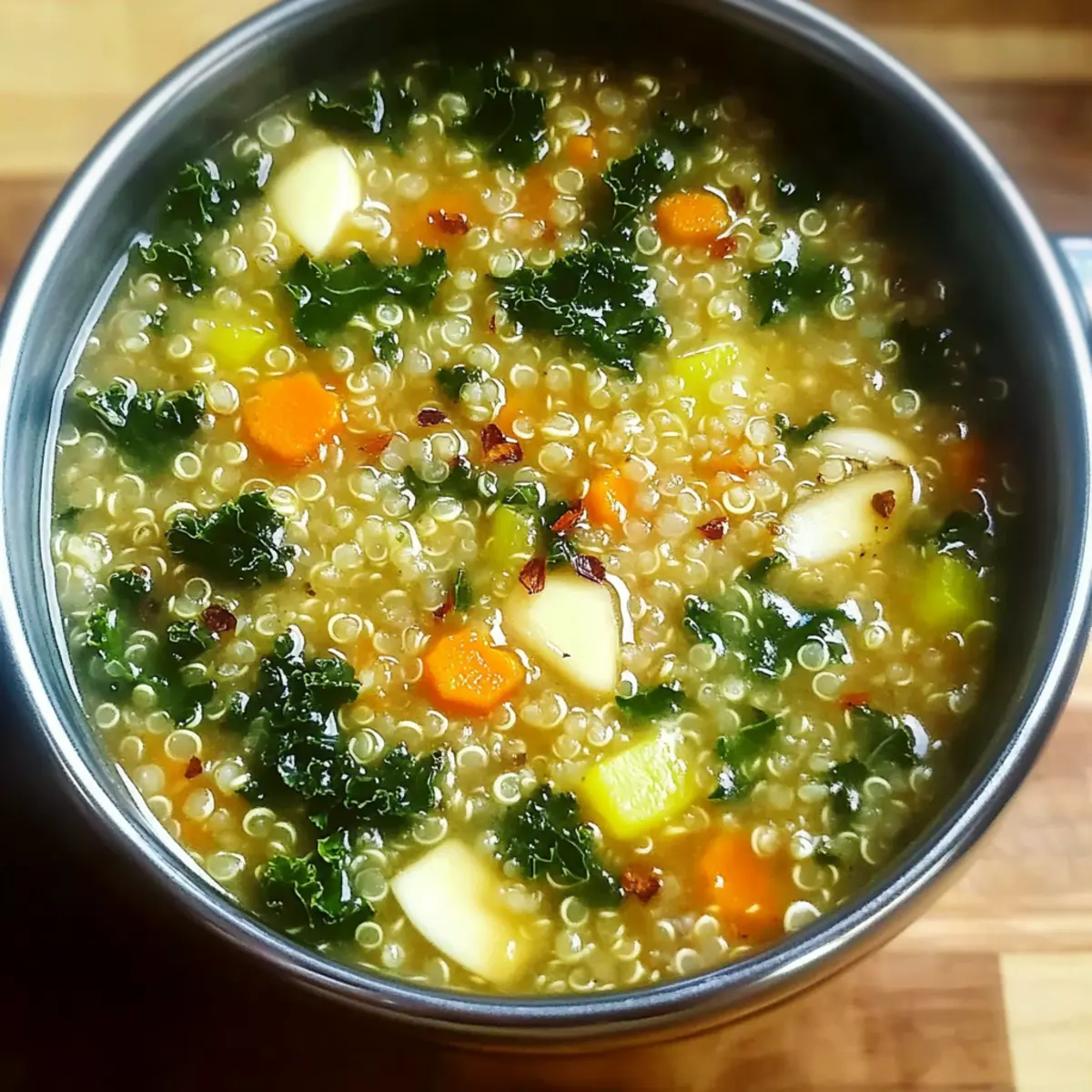 Healing Garlic Soup for Colds
