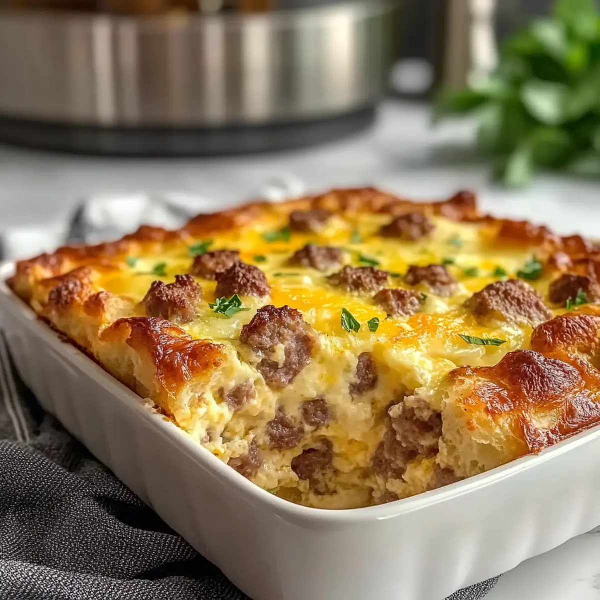 Sausage and Egg Bake