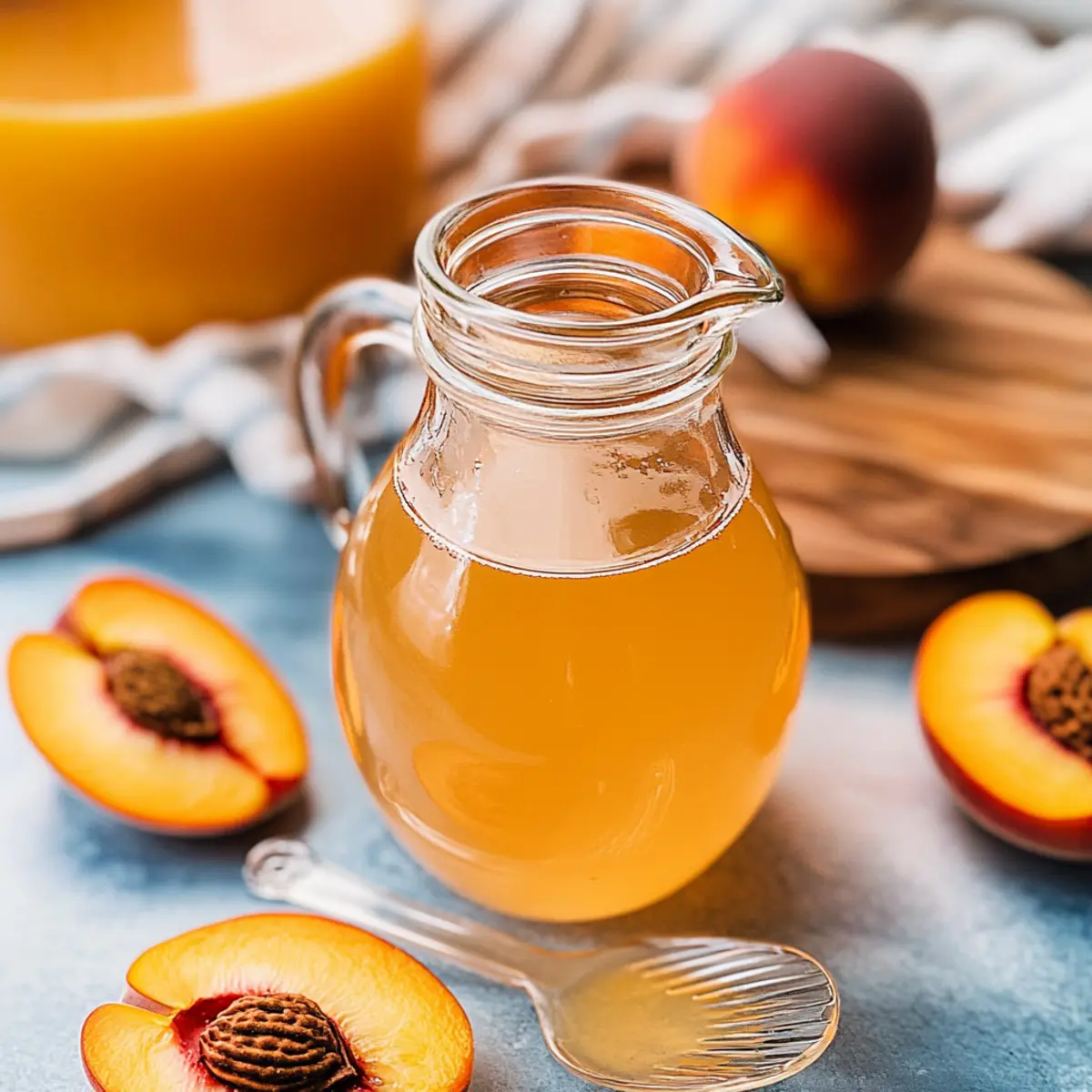 Peach Simple Syrup
