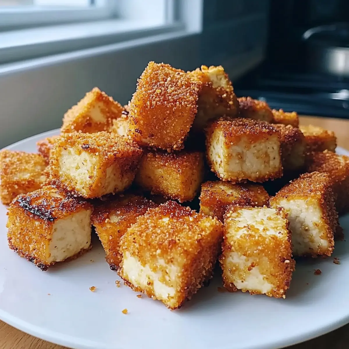 Air Fryer Crispy Tofu