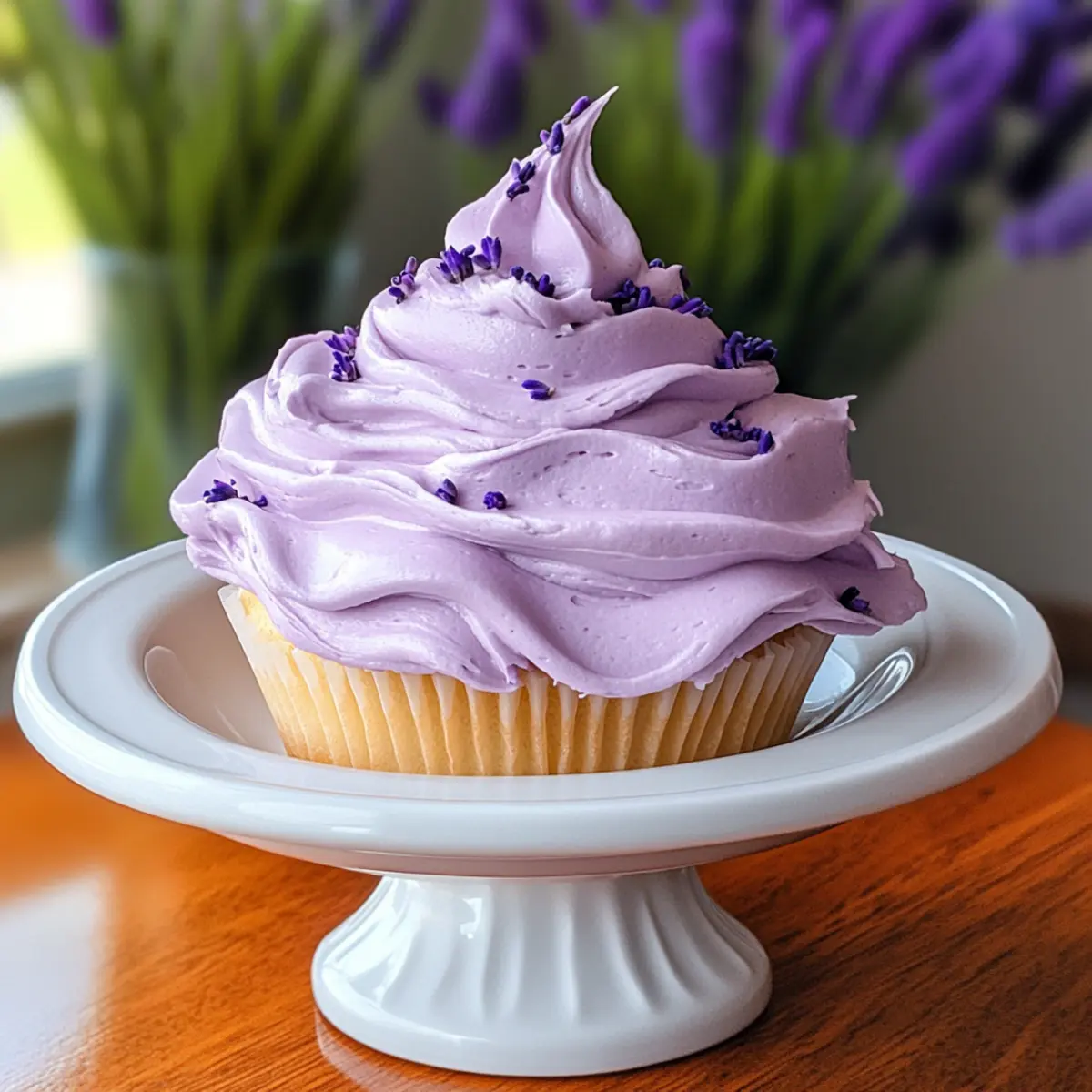 Lavender Buttercream Frosting