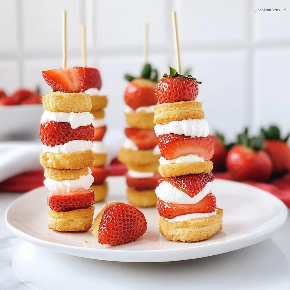 Strawberry Shortcake Kabobs
