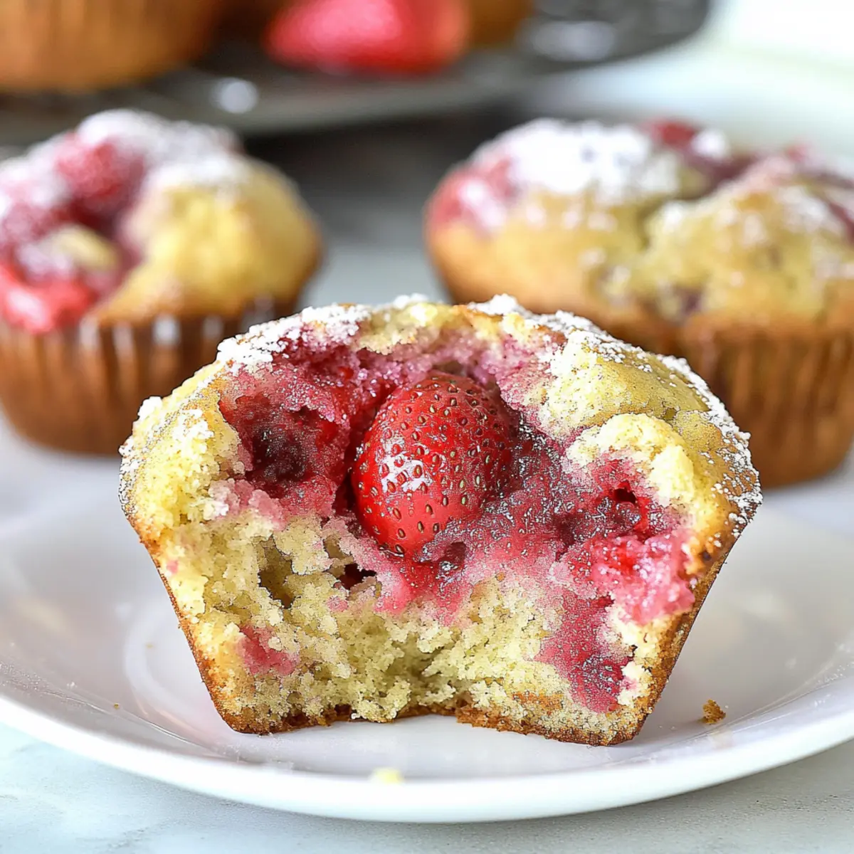 Strawberry Muffins