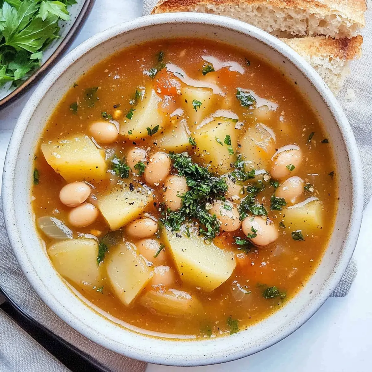 Potato and Bean Soup