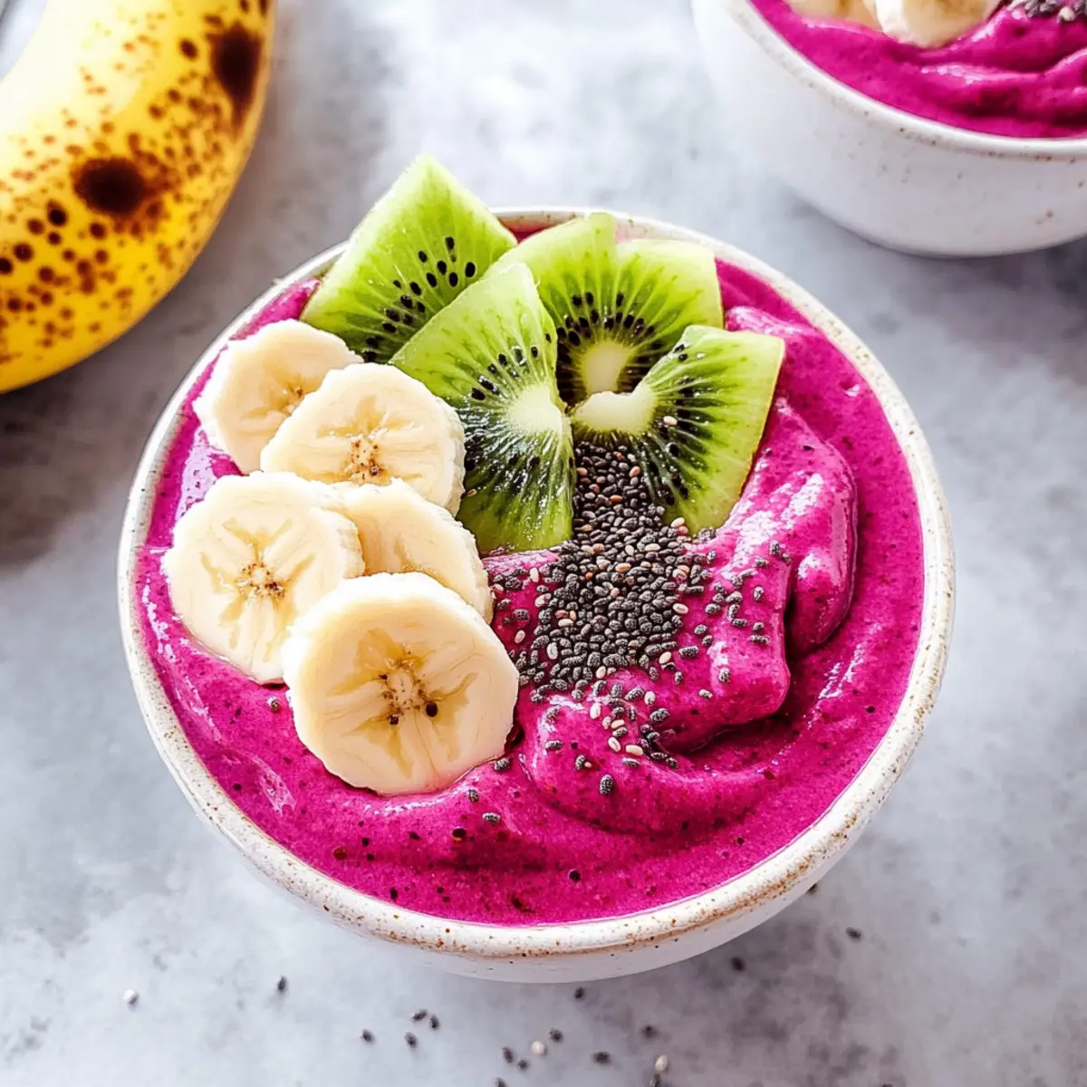 Dragon Fruit Smoothie Bowl
