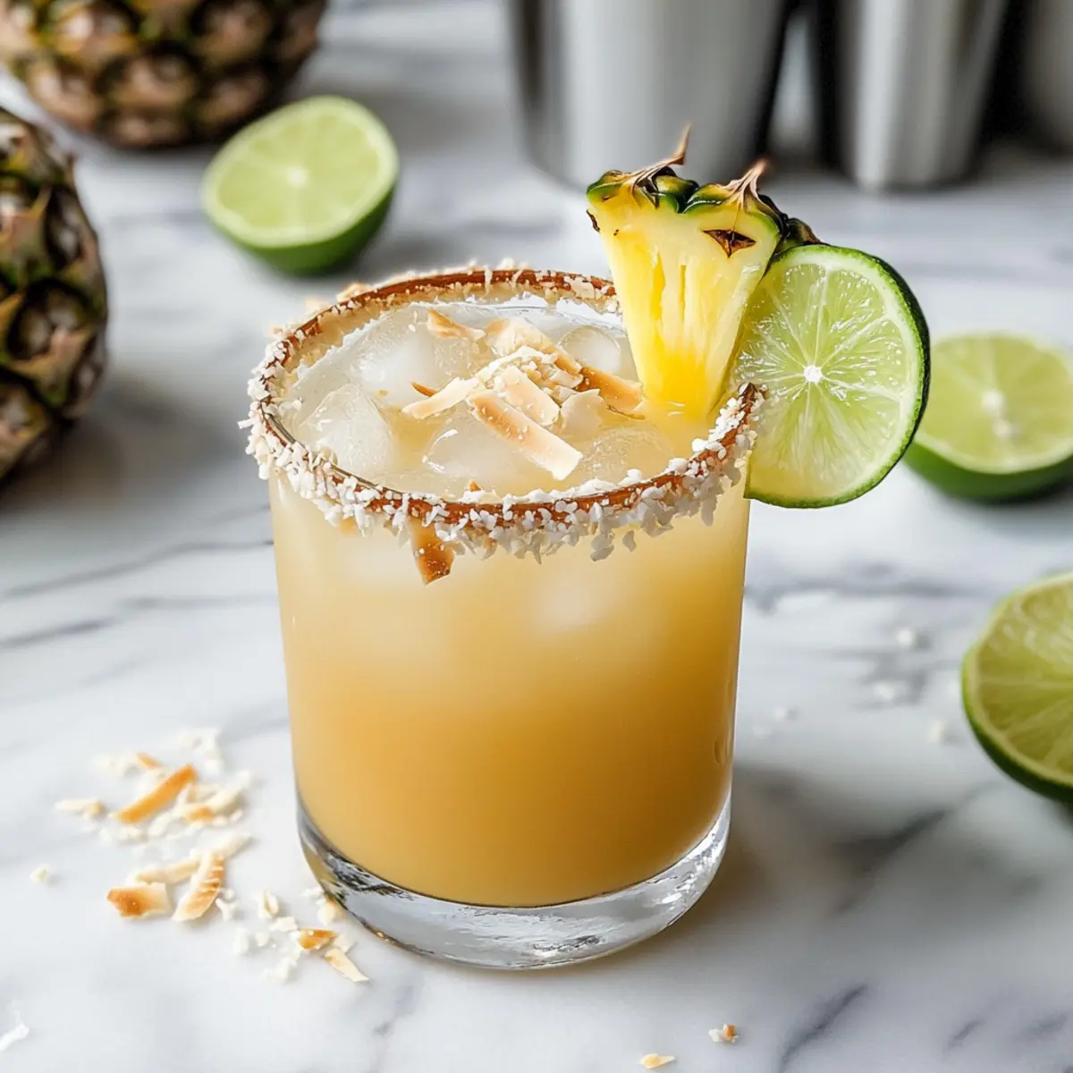 Pineapple Coconut Mockarita