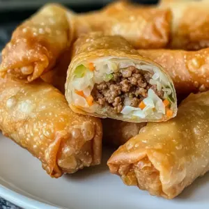 Crispy Golden Brown Egg Rolls