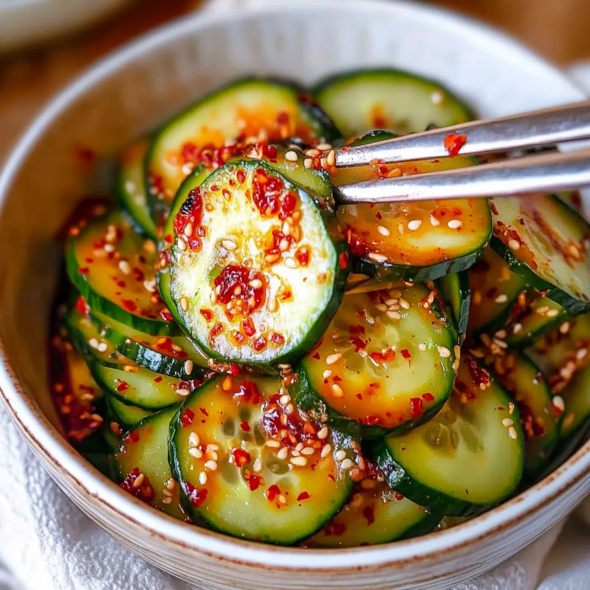 Korean Cucumber Salad