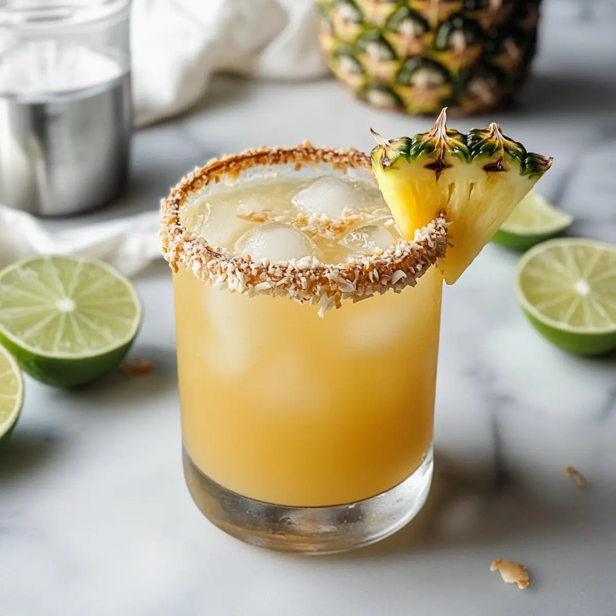 Pineapple Coconut Mockarita