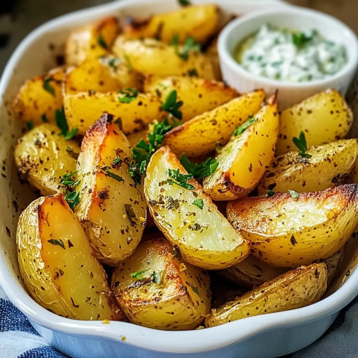 Greek Lemon Potatoes