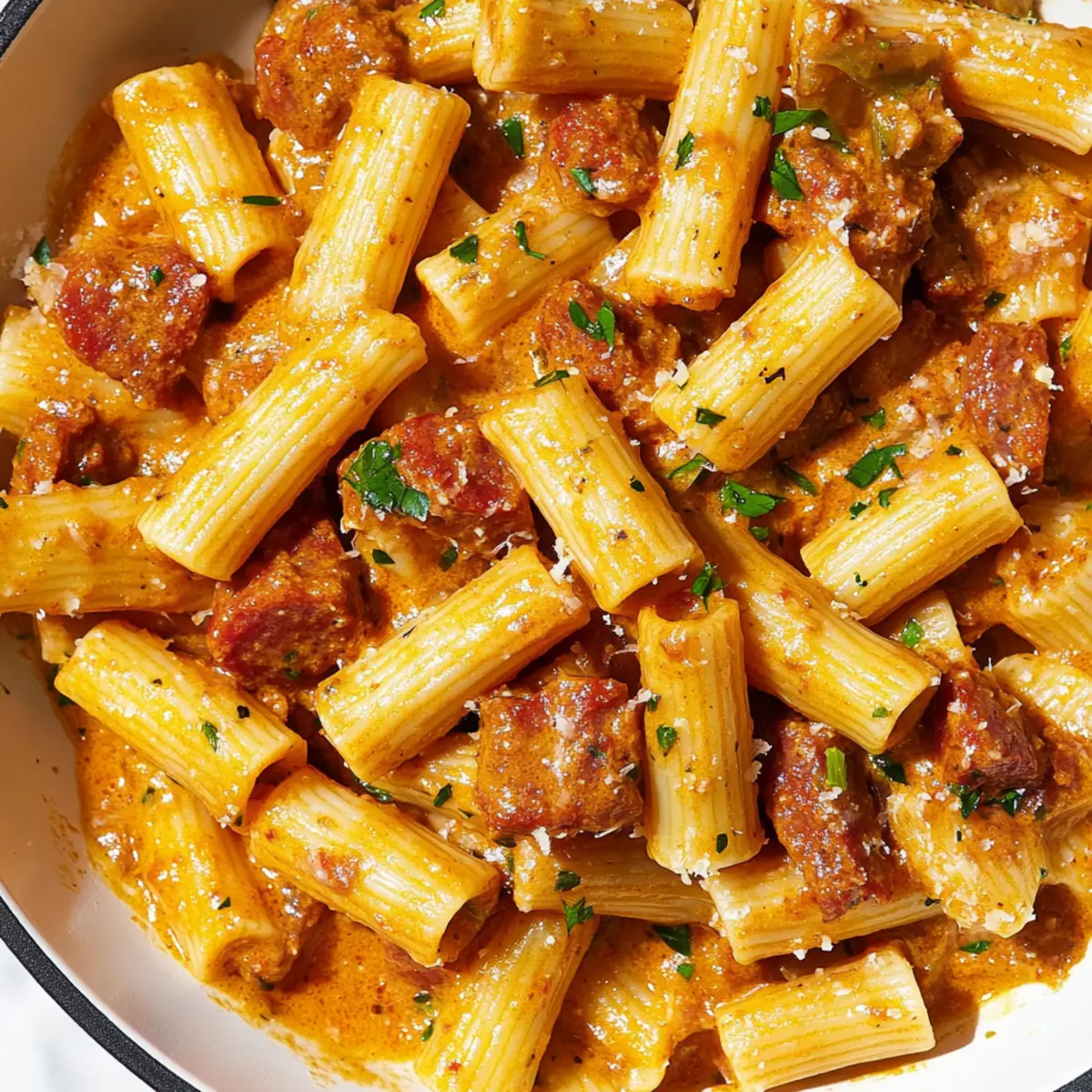 Creamy Chorizo Pasta