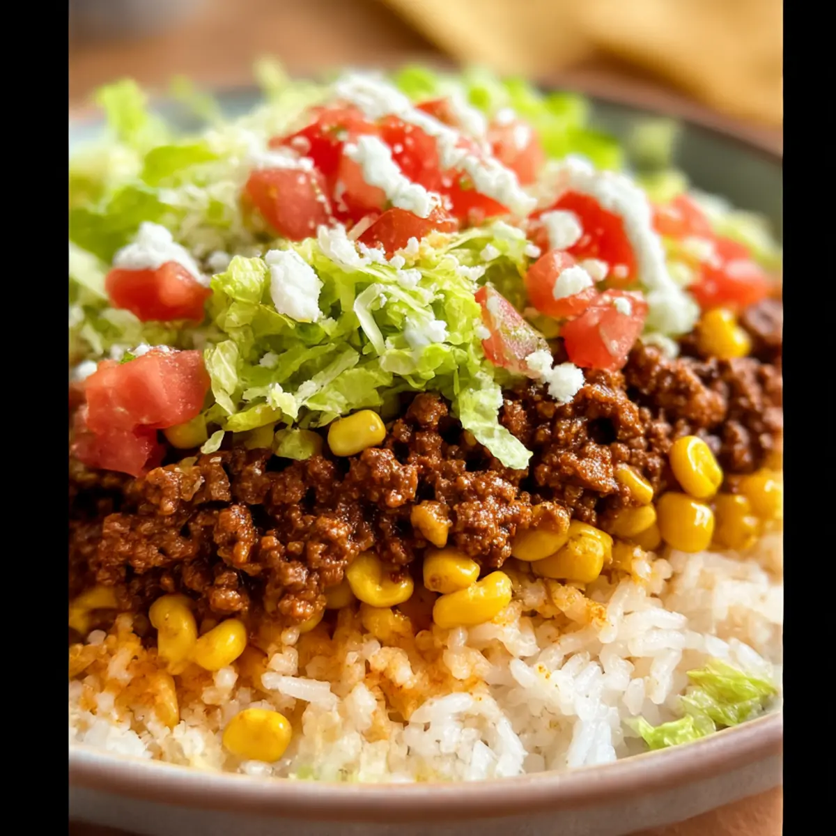 Taco Rice Bowl