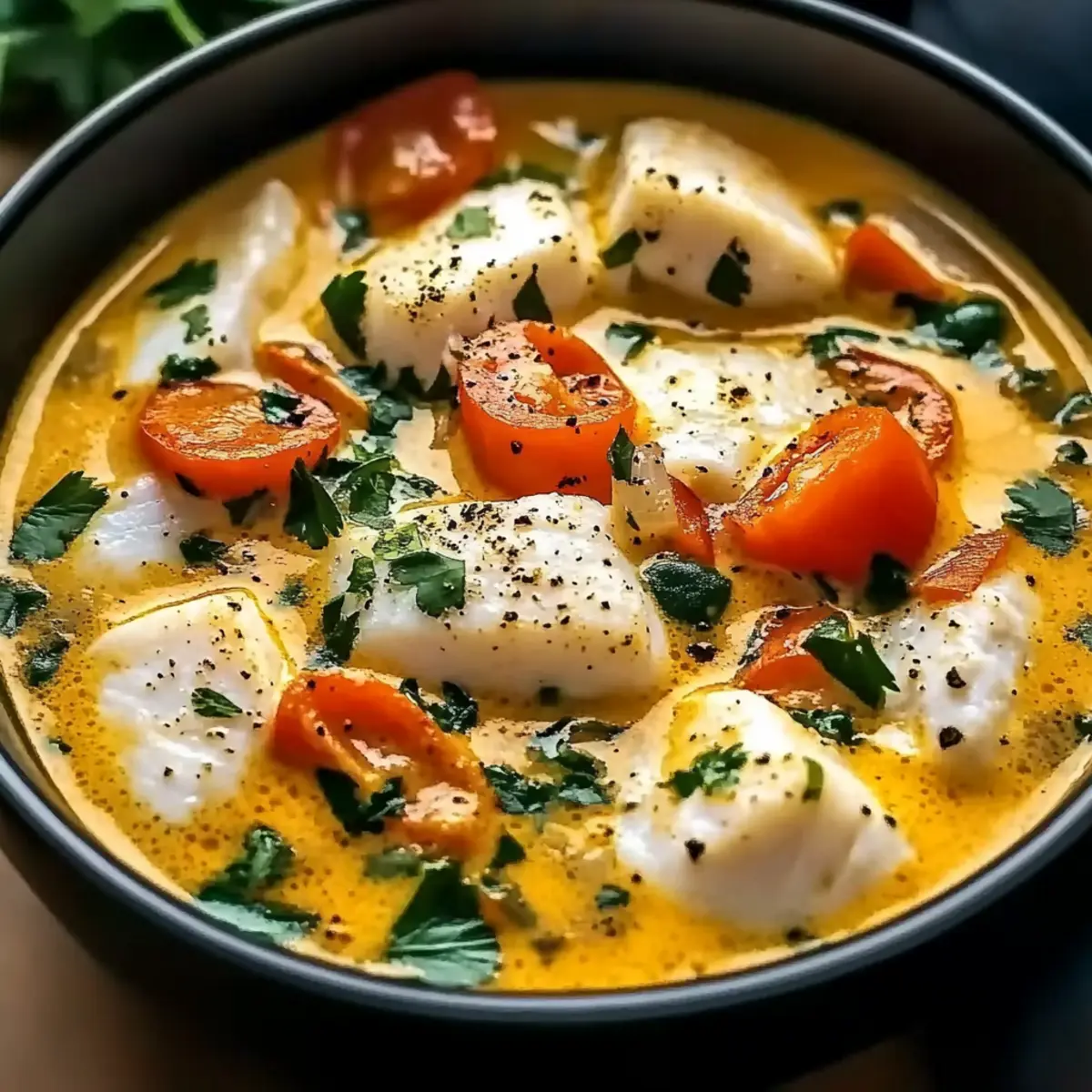 Coconut White Fish Stew