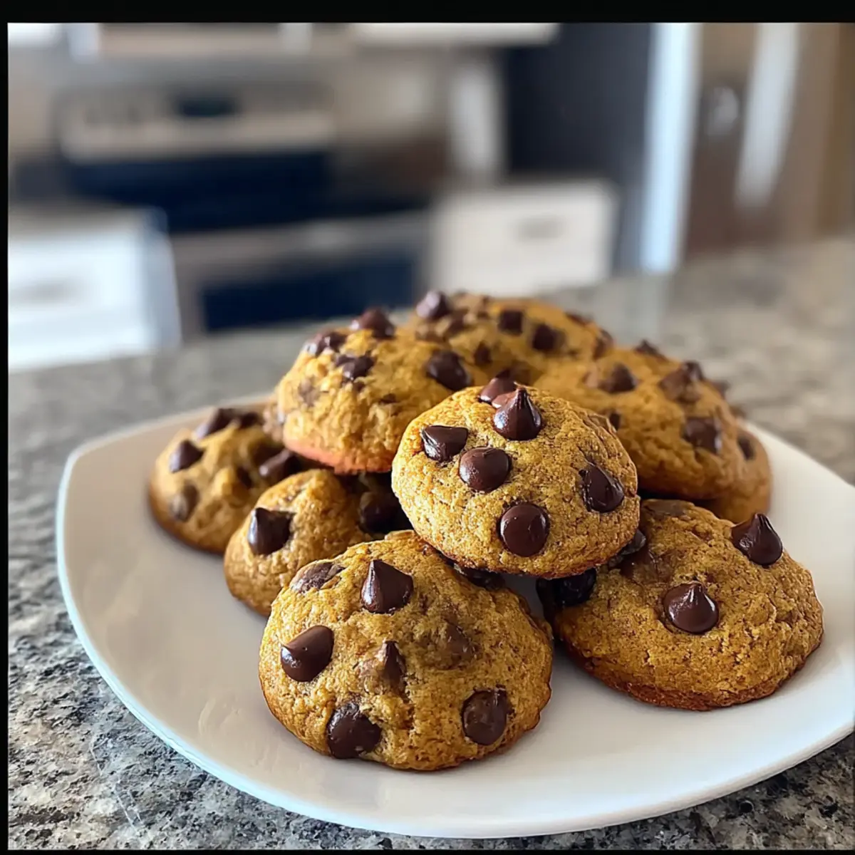 Pumpkin Chocolate Chip Cookies