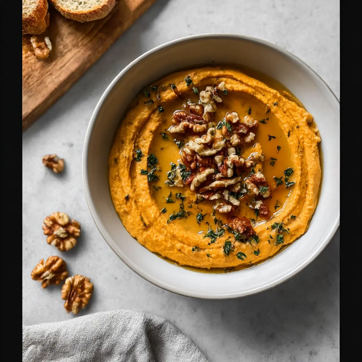 Pumpkin Whipped Feta Dip