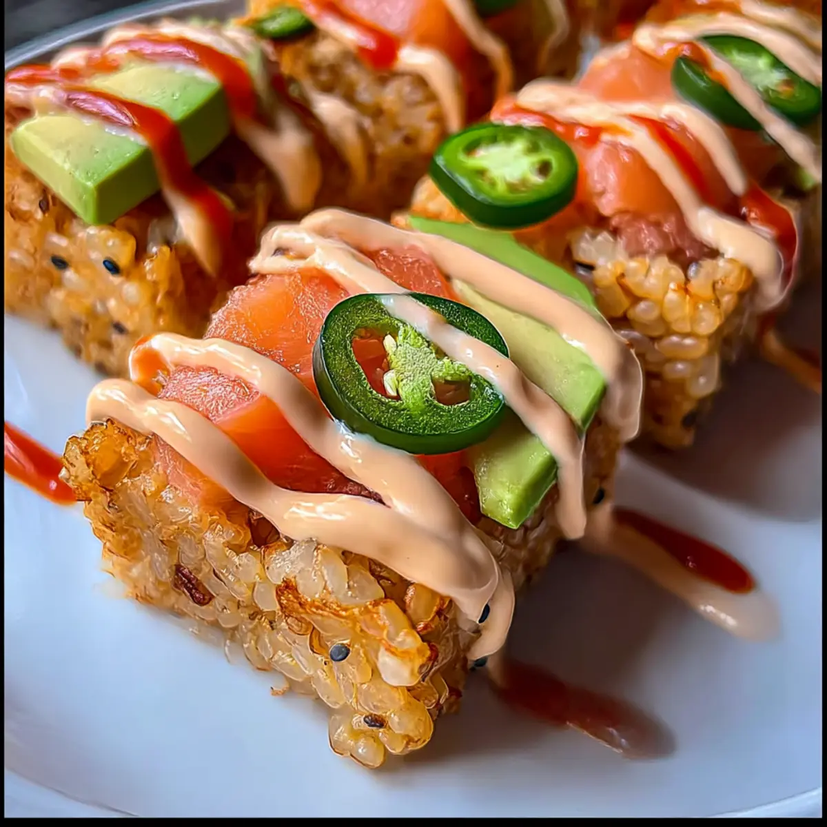Salmon Crispy Rice