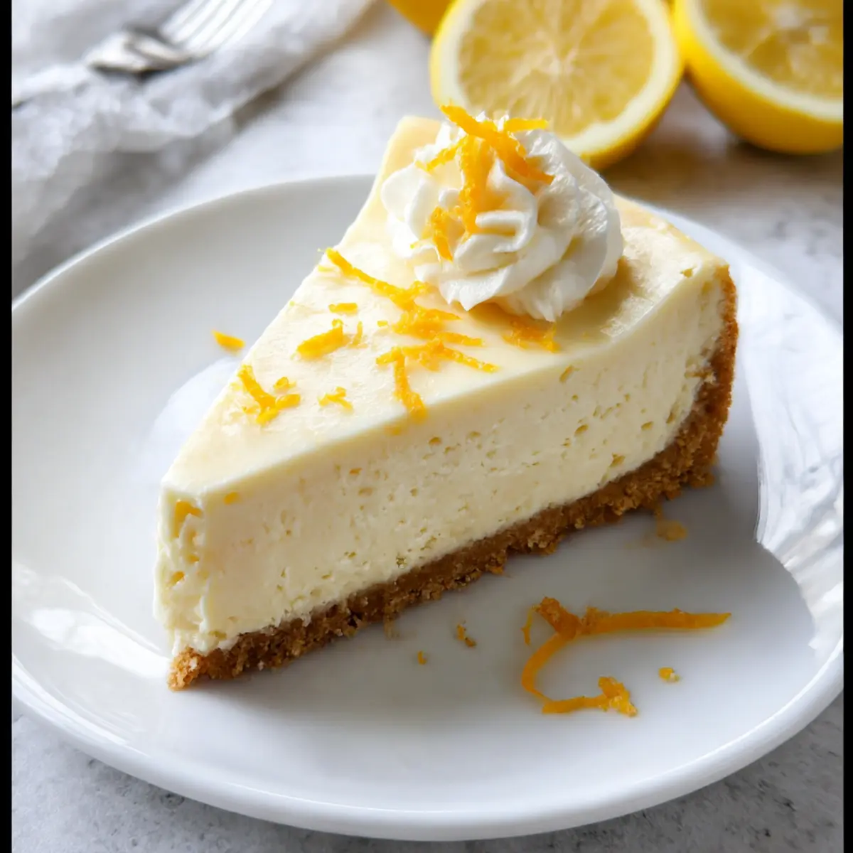Lemon Ricotta Cheesecake
