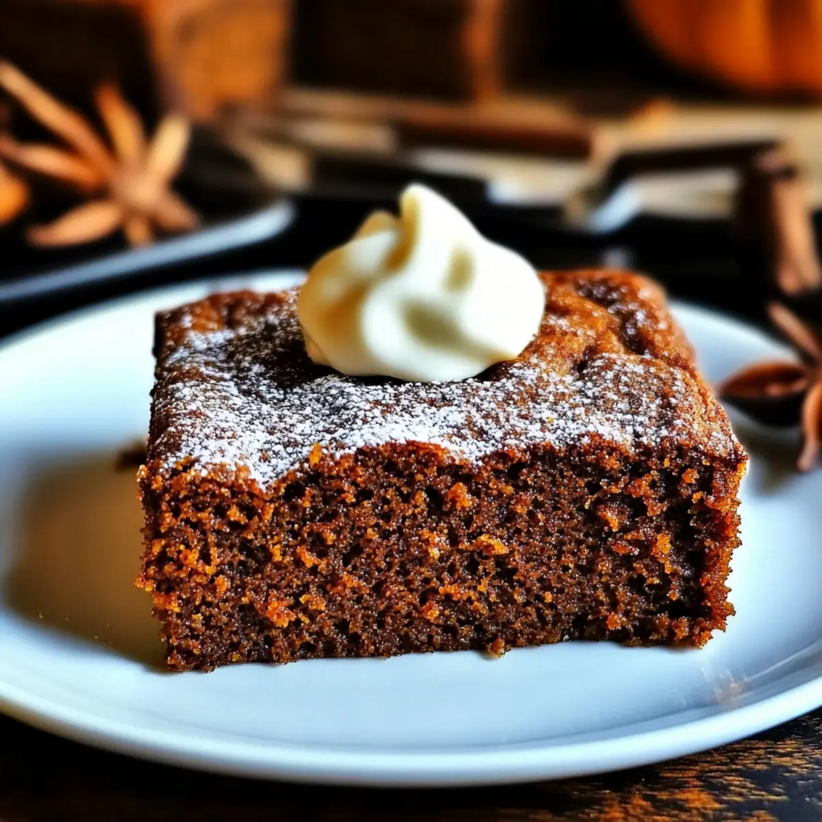 Pumpkin Gingerbread