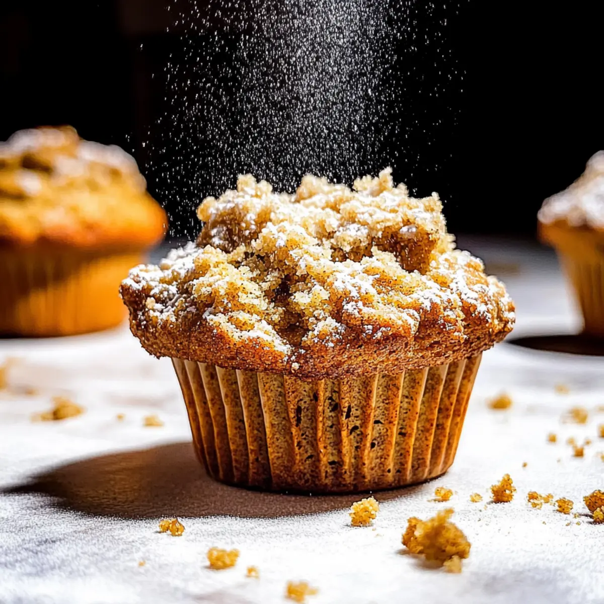 Pumpkin Crumb Muffins