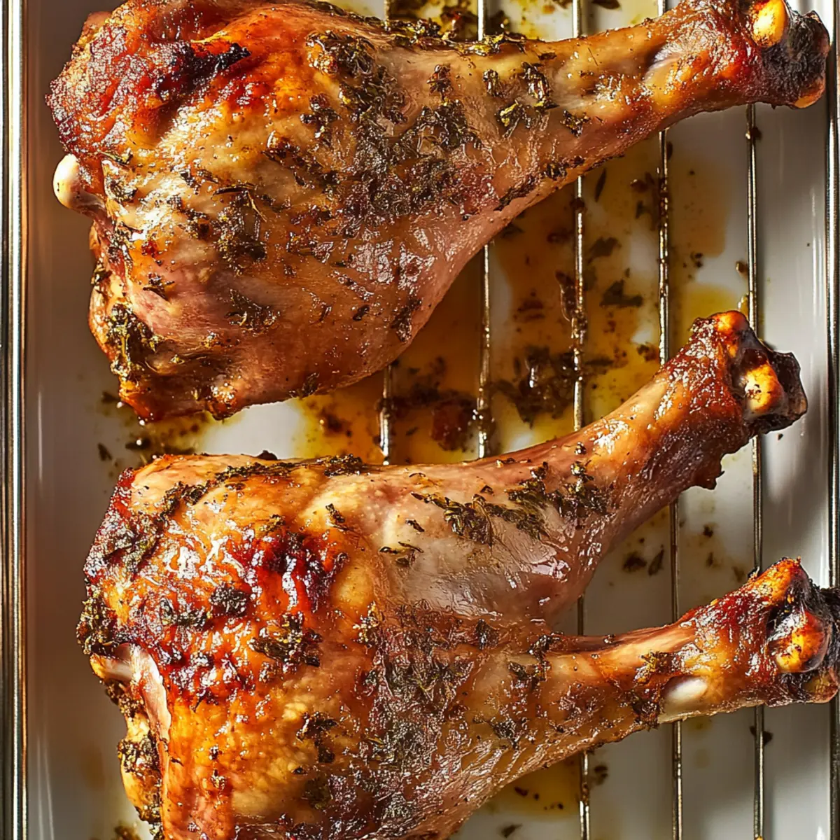 Roasted Turkey Leg