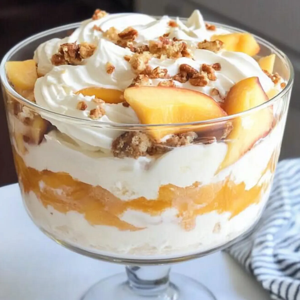 Peach Trifle Recipe