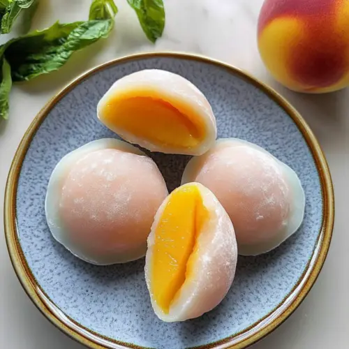 Whole Peach Mochi Recipe